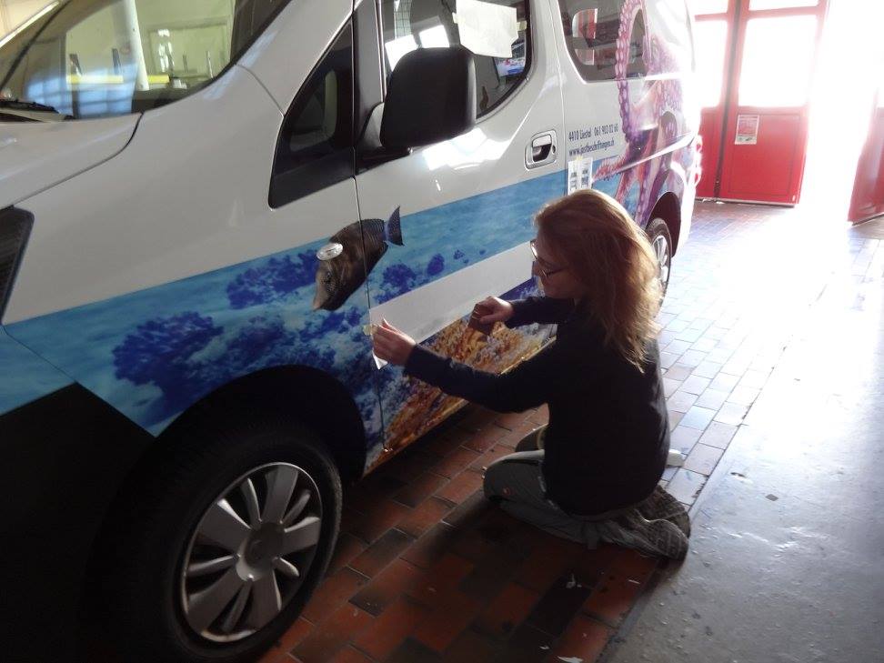 Fahrzeugbeschriftung die auffällt | JOST Beschriftungen Liestal