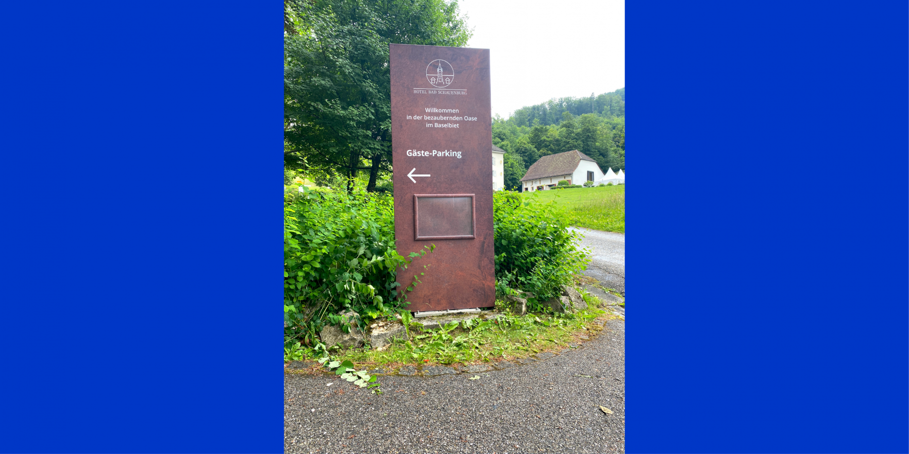 Schau vorbei beim Bad Schauenburg | JOST Beschriftungen Liestal
