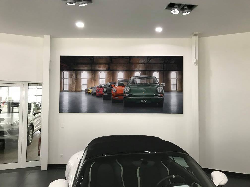 Porsche Zentrum | JOST Beschriftungen Liestal