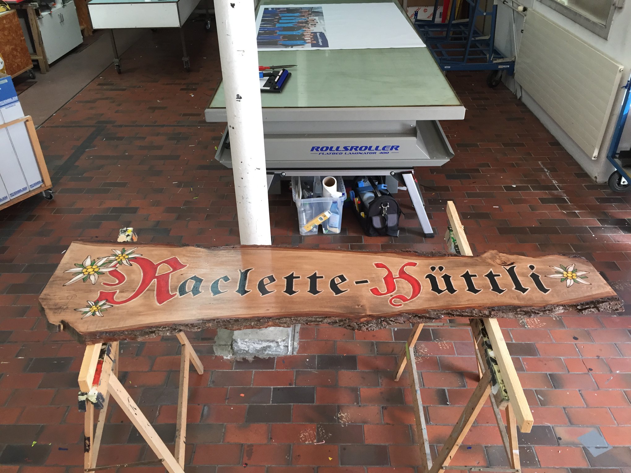 Diverse nicht alltägliche Arbeiten | JOST Beschriftungen Liestal