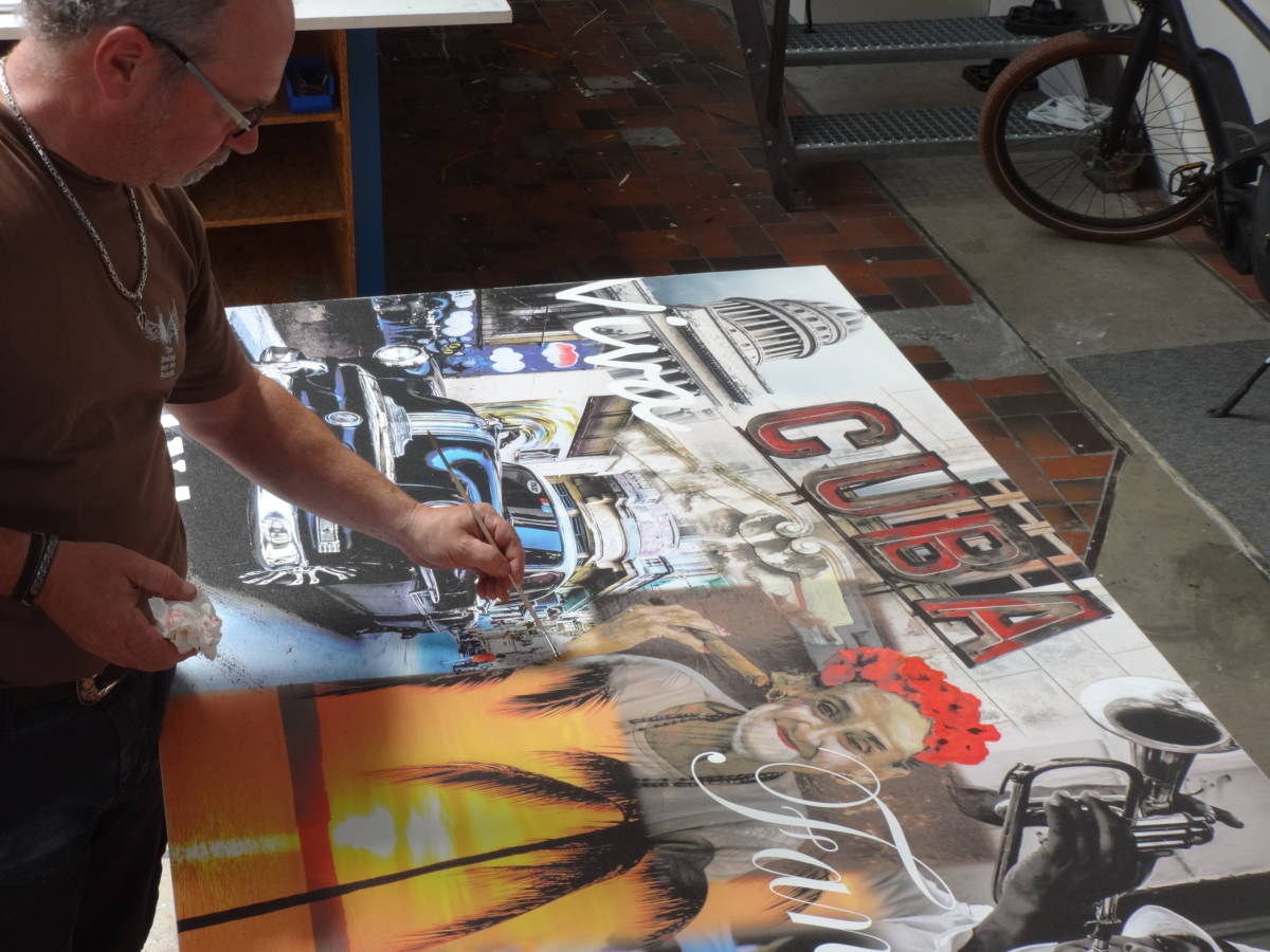 Viva Cuba – ein wenig Ferienstimmung | JOST Beschriftungen Liestal