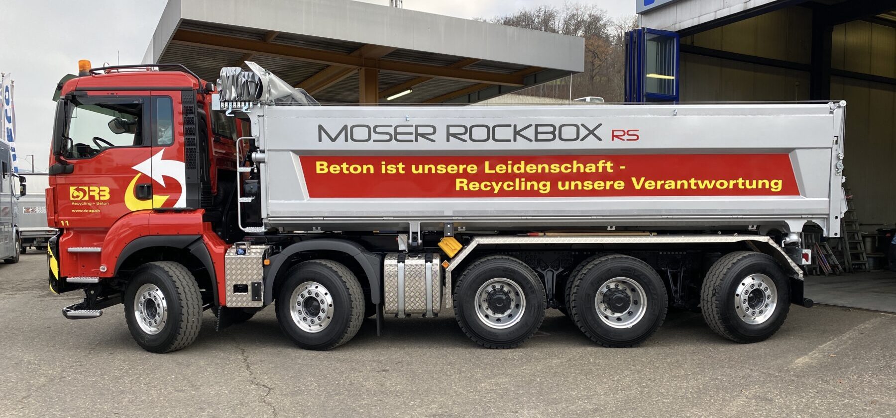 MAN Kipper | JOST Beschriftungen Liestal