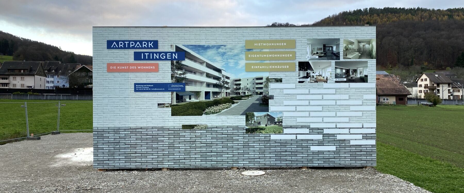 Bei Sonnenschein und Regen | JOST Beschriftungen Liestal