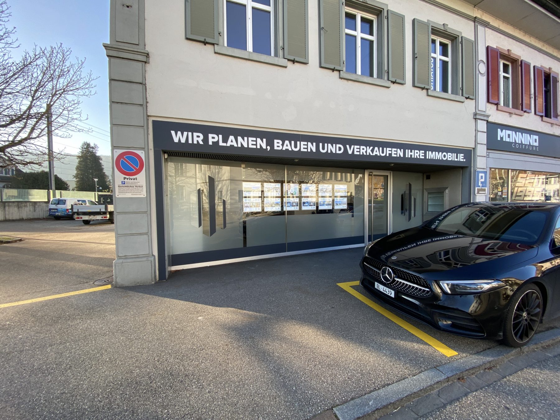 Cale Immobilien mit neuem Standort | JOST Beschriftungen Liestal