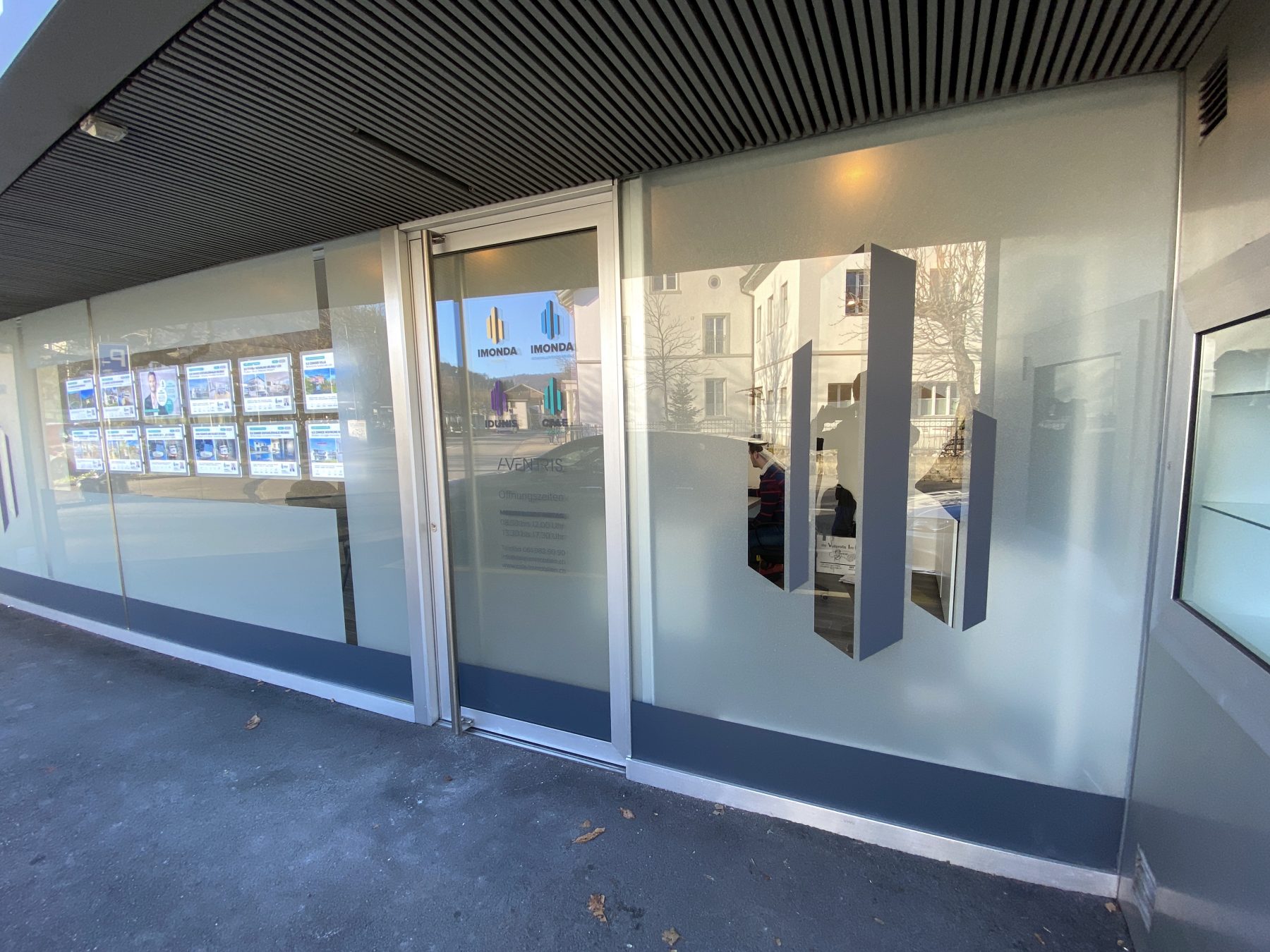 Cale Immobilien mit neuem Standort | JOST Beschriftungen Liestal