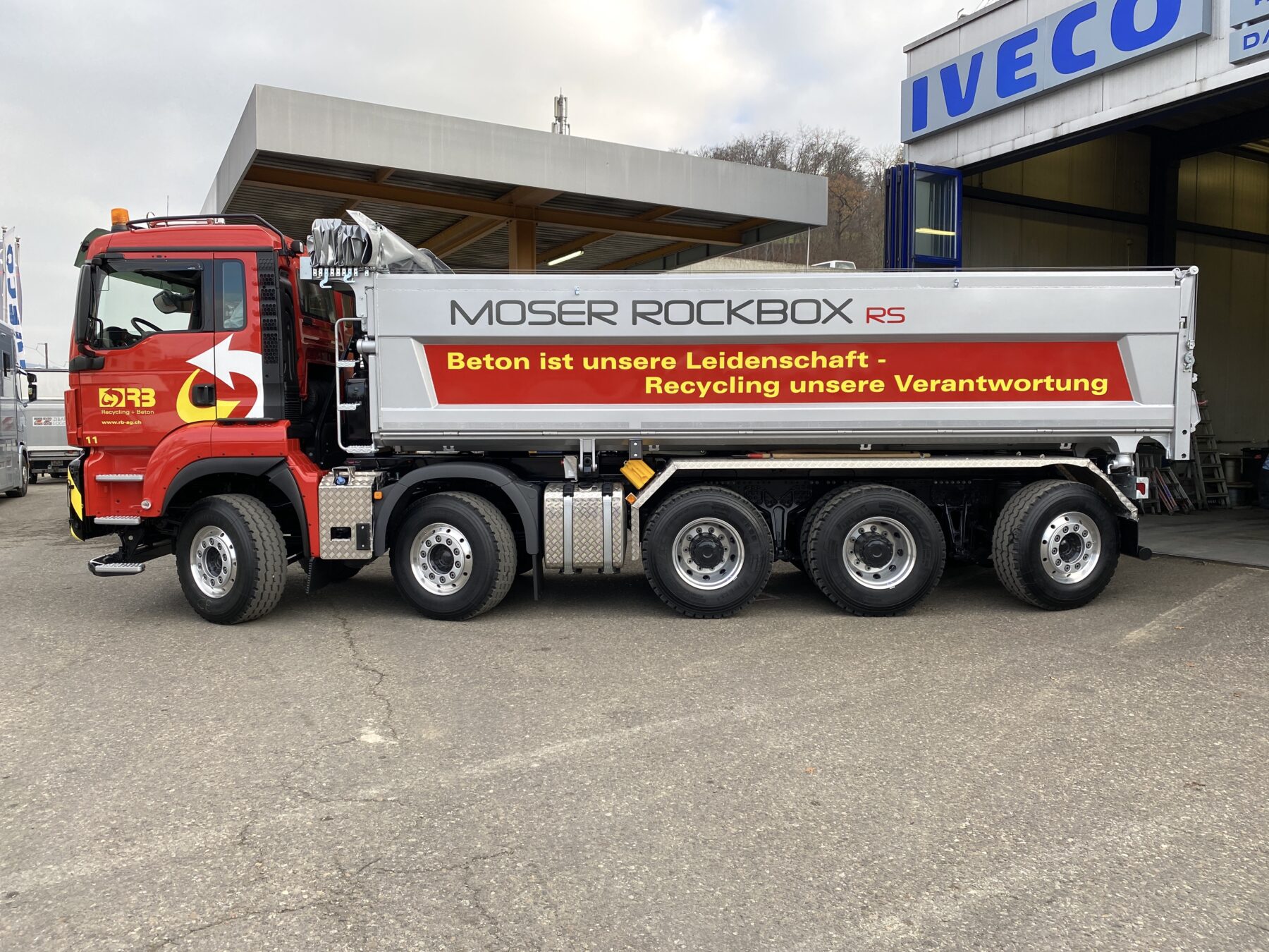 MAN Kipper | JOST Beschriftungen Liestal