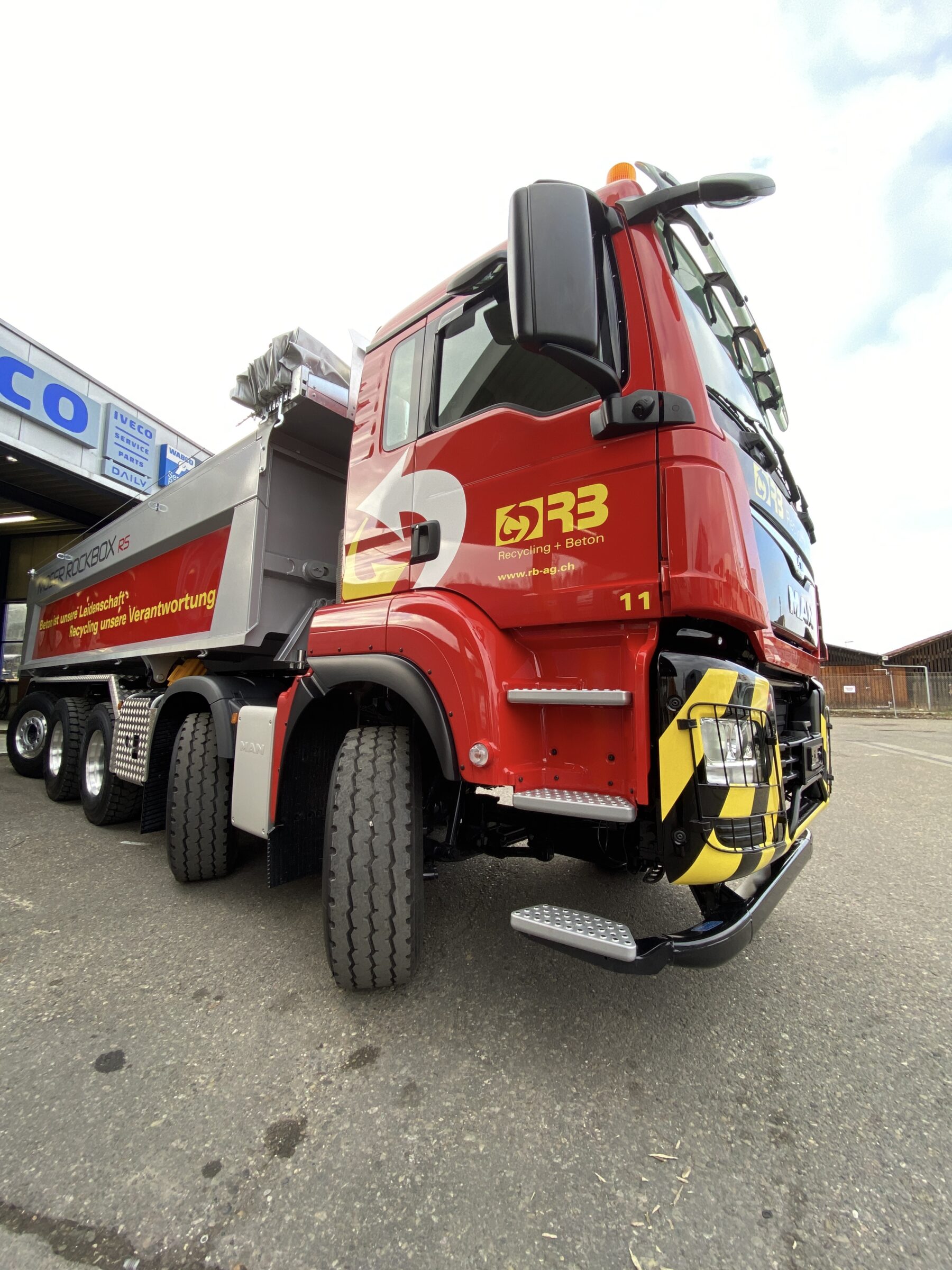 MAN Kipper | JOST Beschriftungen Liestal