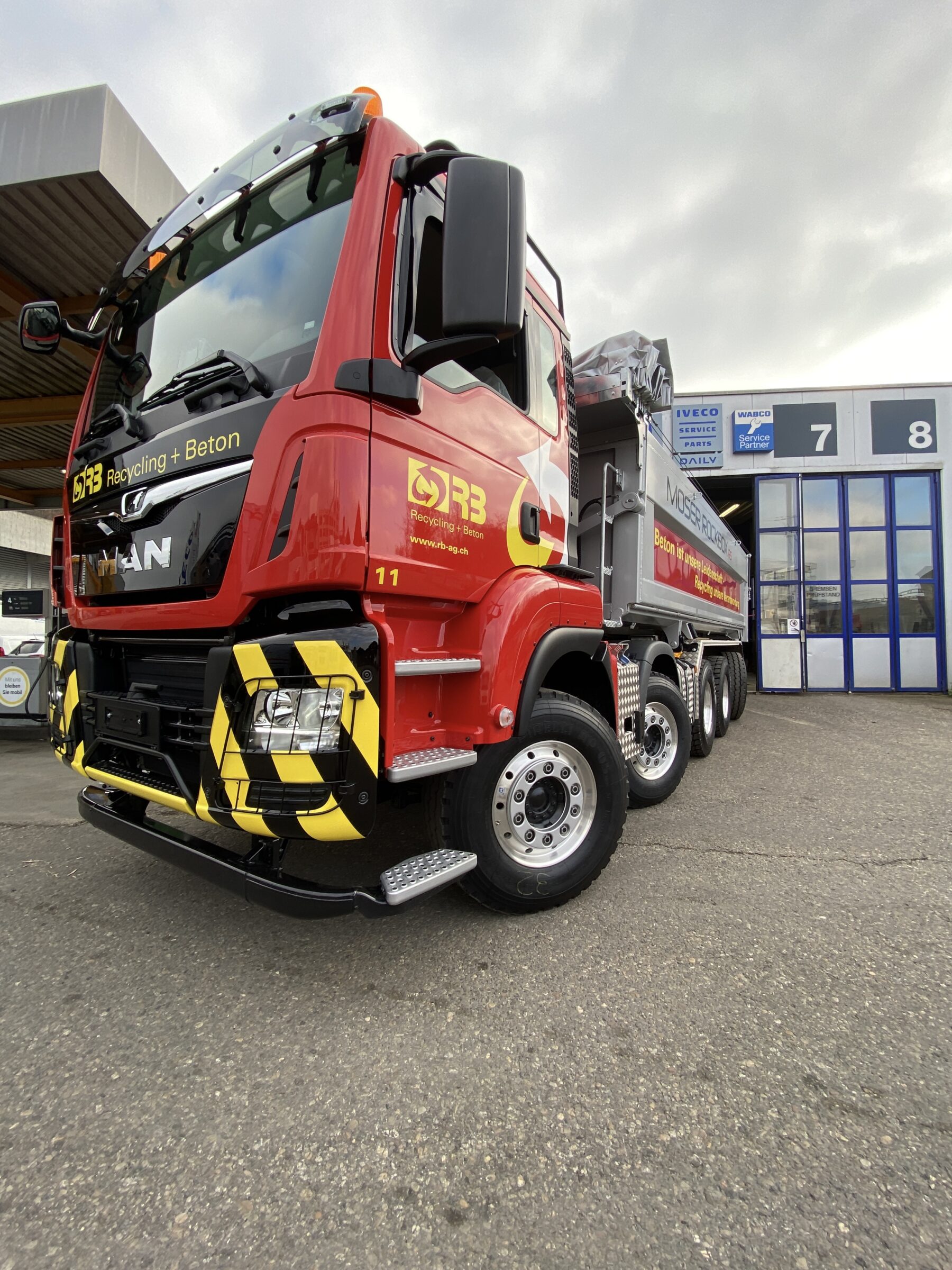 MAN Kipper | JOST Beschriftungen Liestal