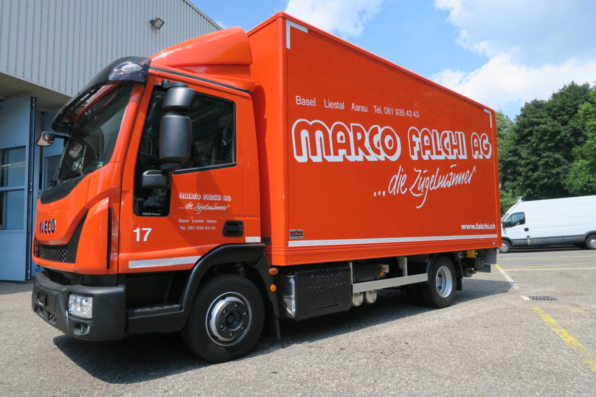 LKW Beschriftung | JOST Beschriftungen Liestal