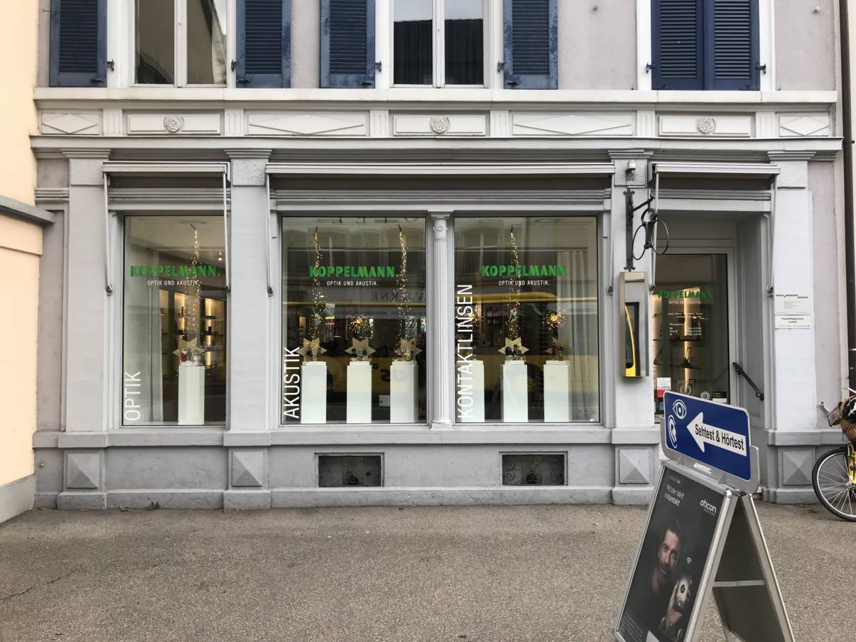 Koppelmann Optik und Akustik | JOST Beschriftungen Liestal