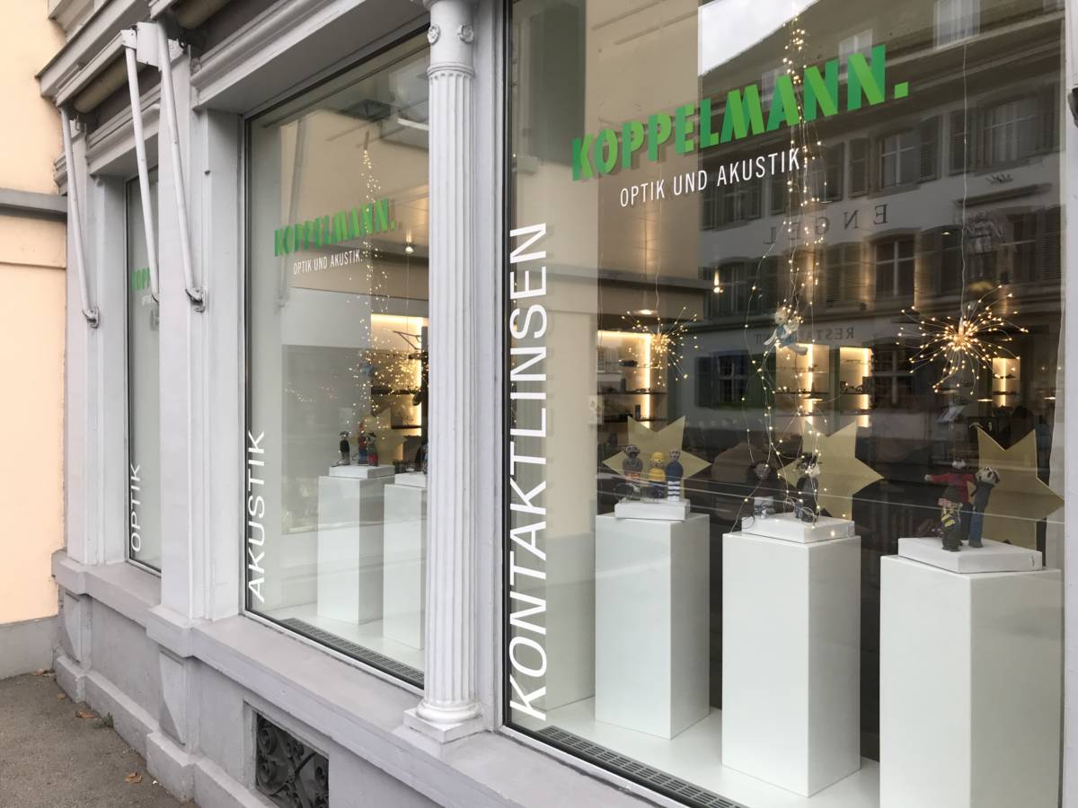 Koppelmann Optik und Akustik | JOST Beschriftungen Liestal