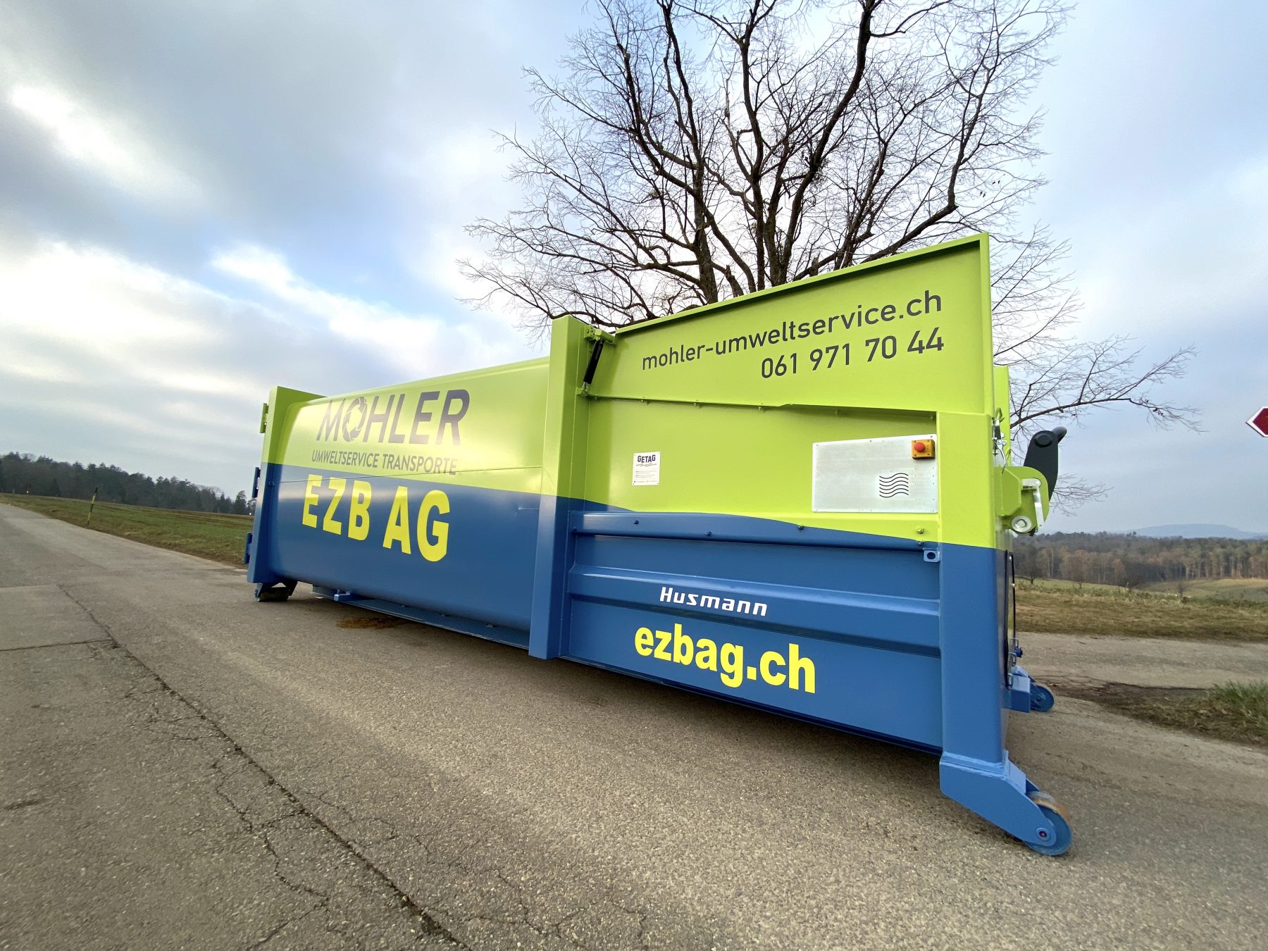 EZB AG / Mohler Umweltservice Transporte | JOST Beschriftungen Liestal