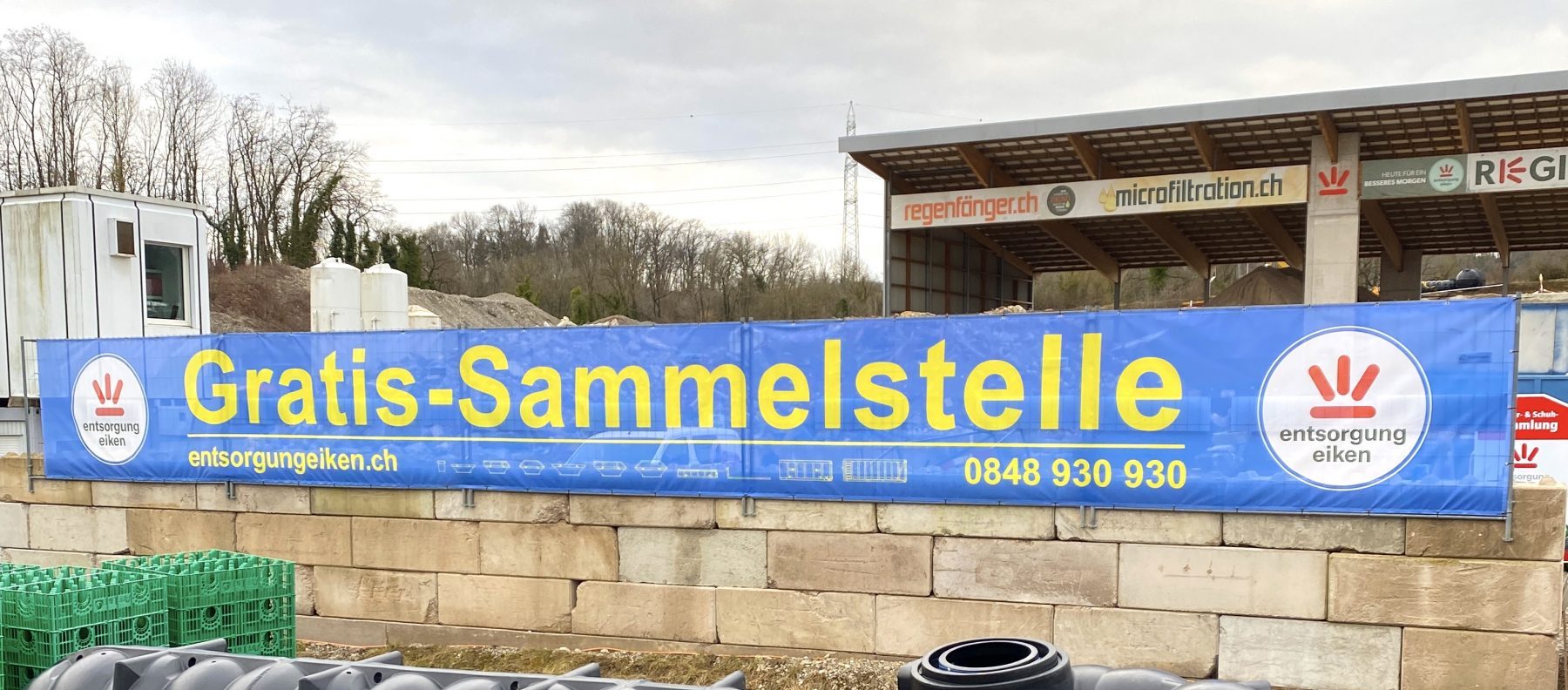 Mesh-Banner für grossflächige Werbung | JOST Beschriftungen Liestal