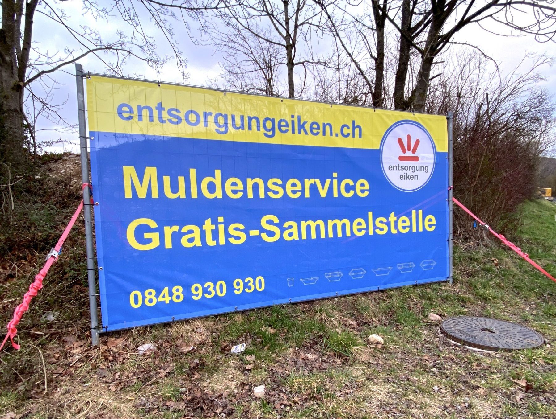 Mesh-Banner für grossflächige Werbung | JOST Beschriftungen Liestal